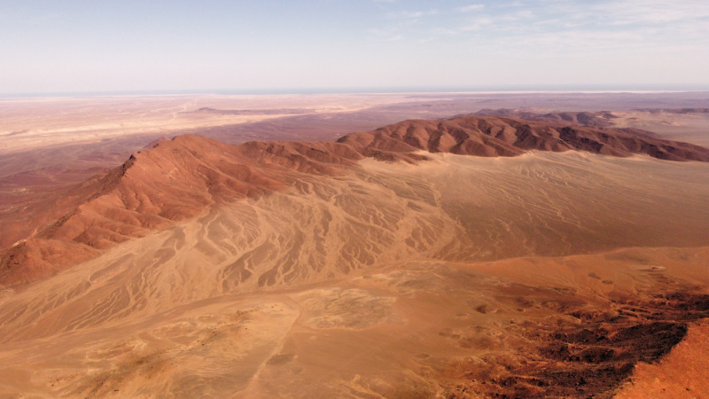 Mountain from above